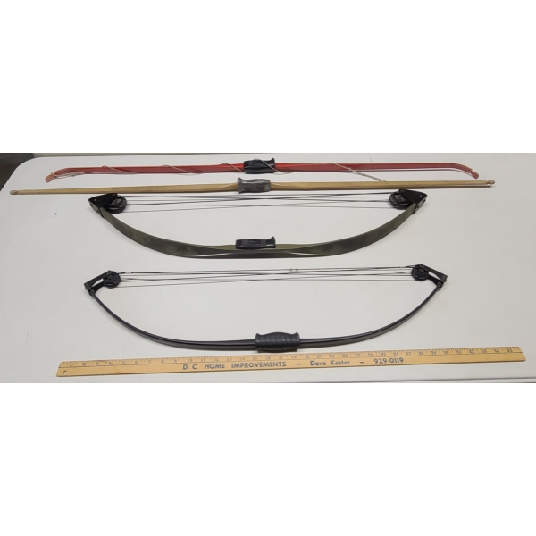 Assorted Compound Bows & Takedown Recurve Bows