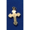 Image 2 : 14K Gold Crucifix Necklace Pendant - Total Weight: 1.0g