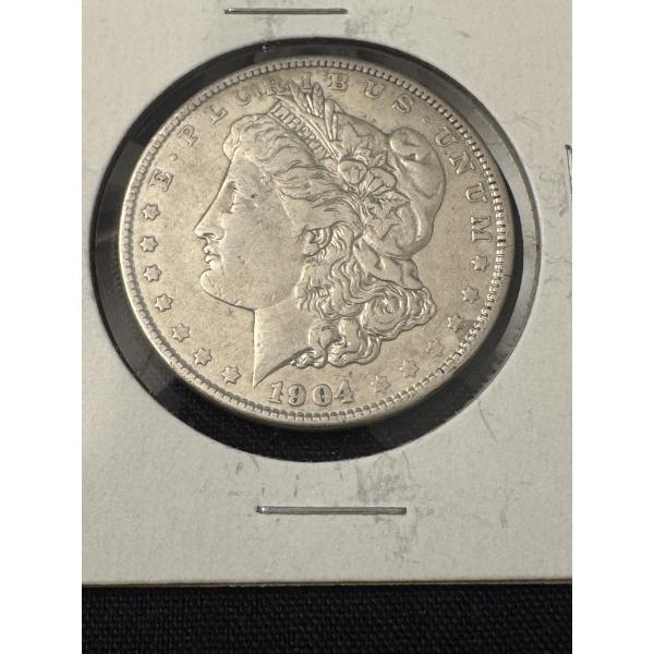 1904 United States Morgan Silver Dollar - Excellent Condition