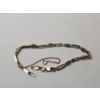 Image 4 : Vintage-Style 14K Yellow Gold Adjustable Emerald Link 9" Bracelet - TW: 6.3g