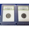 Image 3 : x5 INB Early Jefferson Nickels: 1948, 1948-D, 1952-S, 1962-D, 1941-S
