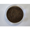 Image 1 : 1849 United States Braided Hair Large Cent