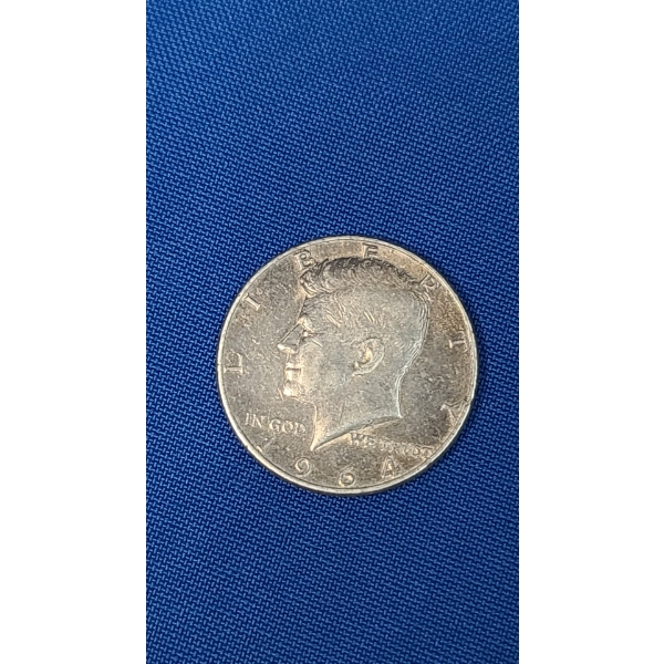 1964 90% Silver Kennedy Half Dollar