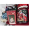 Image 3 : Huge Christmas Related Collection, Including Plates, Tins, Wood Decor, Lighted Items & Much More!