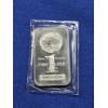 Image 1 : 1 Troy oz .999 Fine Silver - Highland Mint Buffalo Silver Bar