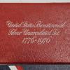 Image 2 : 1976 UNC Silver U.S. Bicentennial 3 Coin Set in Original Packaging