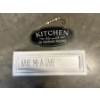 Image 1 : (2) Small Kitchen Wall Hanging Signs - 18" x 6" - 12" x 5"