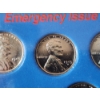 Image 3 : United States 1943 Lincoln Steel Cents Emergency Issue 4-Coin Collection in Display Slab