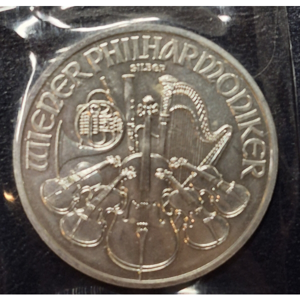 2024 Austria 1 Tr Ounce .999 Silver 1.5 Euro Coin