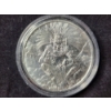Image 1 : 1 Troy Ounce .999 Fine Silver Aztec God of Death Bullion Round in Capsule 