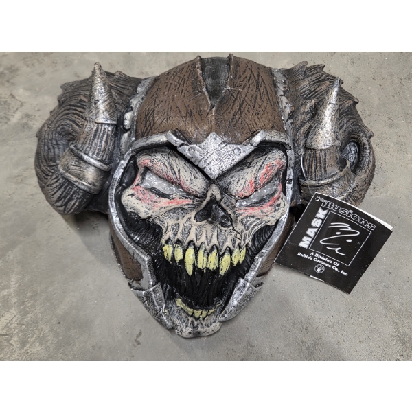 Brand New With Tags, Mask Illusions Adult Demon Warrior Latex Mask 