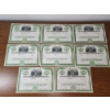 Image 1 : Lot of (8) The Grand Union Company Stock Certificates - Dated 1963, 1965, 1959, 1964