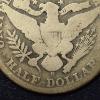 Image 3 : Rare 1898 O Barber (Liberty Head) Half Dollar - 90% Silver US Coin