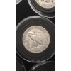 Image 12 : Assorted Years & Mint Marks 90% Silver Walking Liberty Half Dollars In Coin Capsules -Face Value: $4