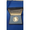 Image 3 : 1974 Bicentennial Commemorative Sterling Silver Medal & 1986 U.S Mint Liberty Half Dollar Proof 