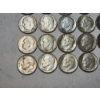 Image 4 : Lot of 22 Assorted Year Silver Roosevelt Dimes FV: $2.20