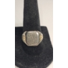 Image 1 : 14K Yellow Gold Monogrammed Ring - Size 9 - Weight: 4.8g