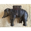 Image 2 : *Pick Up At Mantua Home-No Shipping Available* Amazing Vintage 5'' Cast Iron Elephant Coin Bank With