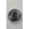 Image 3 : 2017 South African Krugerrand 50th Anniversary 1 Troy Ounce .999 Fine Silver Coin In Coin Capsule
