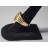Image 2 : 14K Yellow Gold Ribbed Ring - Size 7 - TW: 10.0g
