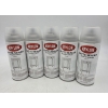 Image 1 : Five Brand New- 110z Cans Of Krylon Matte Sealer Chalky Finish Clear