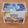 Image 6 : EMPTY Pokemon Sun & Moon Booster Box in Protective Acrylic Display ~ THIS IS OPENED & EMPTIED ~