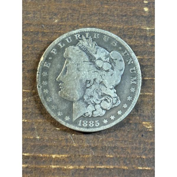 1885- O Morgan Silver Dollar - 90% Silver - FV $1.00 
