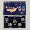 Image 8 : B/U MINT!!! 1999 50 State Quarters Program Gold Edition, Denver, And Philadelphia Coin Sets 