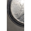 Image 4 : 1925-S Silver Peace Dollar in First Commemorative Mint Display With Stamp