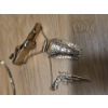 Image 2 : Vintage Collection Of Tie Pins And Cuff Links Including Rare Pistol & Holster Tie Holder Pin 