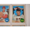 Image 3 : x10 Assorted 1968 Topps Baseball Trading Cards - Excellent Condition in Card Holders