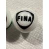 Image 4 : 3 - Vintage Gas & Oil Advertising One Inch Shooter Marbles - Shell, Union 76 & Fina - Mint Condition