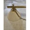 Image 3 : *Pick Up At Mantua Home-No Shipping Available* Excellent Condition 4' Cream Color Shades With Brass 