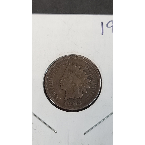 1903 Indian Head Cent - Face Value: $0.01
