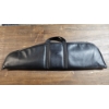 Image 1 : Vintage Black Faux Leather Padded Breakdown Shotgun Case With Outer Accessory Pocket, 35x10"