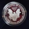 Image 3 : 2005 W (West Point Mint) United States 1 Ounce .999 Silver Eagle Proof In Box - COA