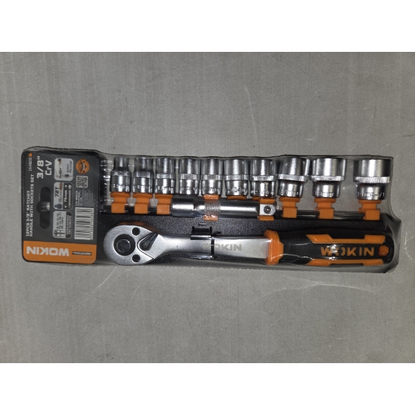 Brand New 12 Piece 3/8 Ratchet Set