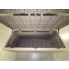 Image 3 : New In Box-Honey Can Do 76 Gallon Locking Deck/Storage Box Light Coffee Color