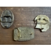 Image 5 : 1993 Bass Society Angler Sportsman Belt Buckle & Indian Head Buckle & Beach Buckle - 3 Belt Buckles 