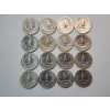 Image 6 : $4.00 Face Value of Assorted Years U.S. 90% Silver Quarters