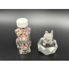 Image 1 : 2 Glass Dogs - one crystal like pug & dog filled with sprinkles - Super cute! 
