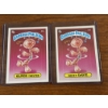 Image 1 : 1985 Garbage Pail Kids - Oliver Twisted & Dizzy Dave Cards - 68A & 68B - Mint Condition