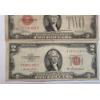 Image 5 : (4) Assorted $2 Red Seal Bank Notes - 1928 G, 1928 D, 1953 A - Face Value: $8.00