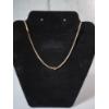 Image 1 : 14K Yellow Gold Herringbone Chain Necklace - Broken - TW: 5.1g