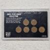 Image 2 : Shell Case Penny Collection - US Lincoln Wheat Cents minted using Brass from Ammunition Casings