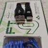 Image 2 : 6ft USB Type-C Braided Charging Cable (Blue)