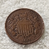 Image 3 : 1865 United States Two Cent Coin 