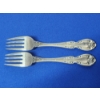Image 4 : 2 - Gorham Melrose Sterling Silver Salad Forks - TW: 94.8g
