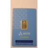 Image 1 : Acre Gold Limited Edition 2.5g .9999 Fine Gold Bar In Sealed Tamper-Evident Assay Card