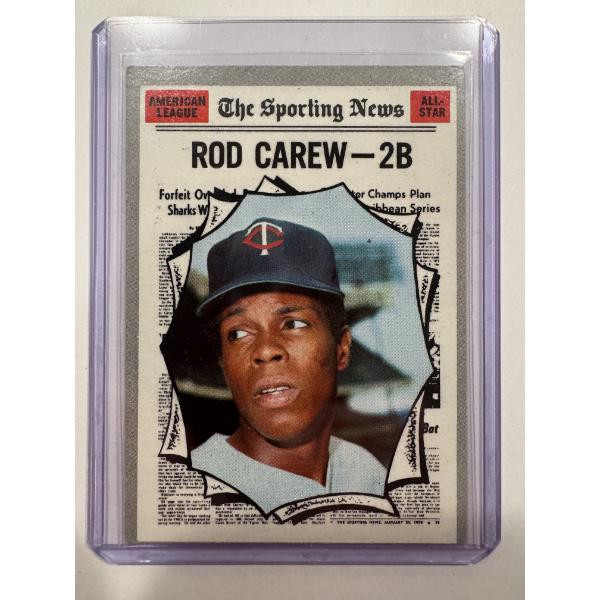 1970 Topps Sporting News Rod Carew Baseball Card #453 - Incredible Card